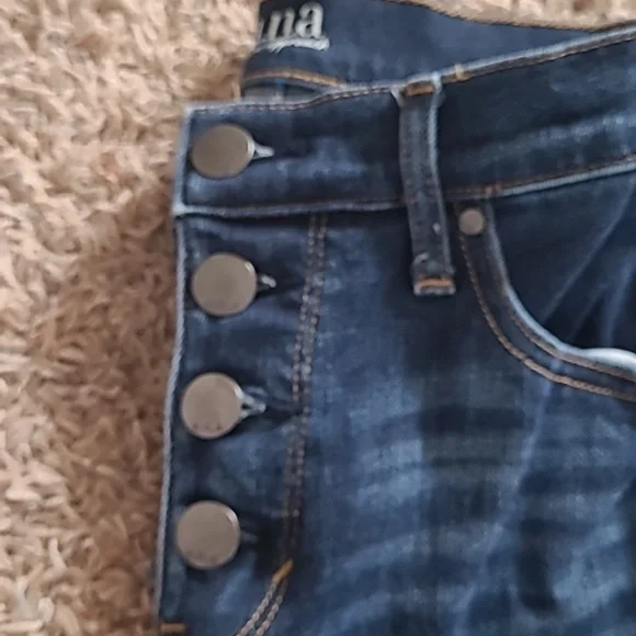 a.n.a | Denim High-Rise Skinny Fit Stretch Jeans with 4-Button Fly in Size 4 - Picture 4 of 6